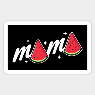 Mama Watermelon Summer Fruit Watermelon Slice Mothers Day Magnet